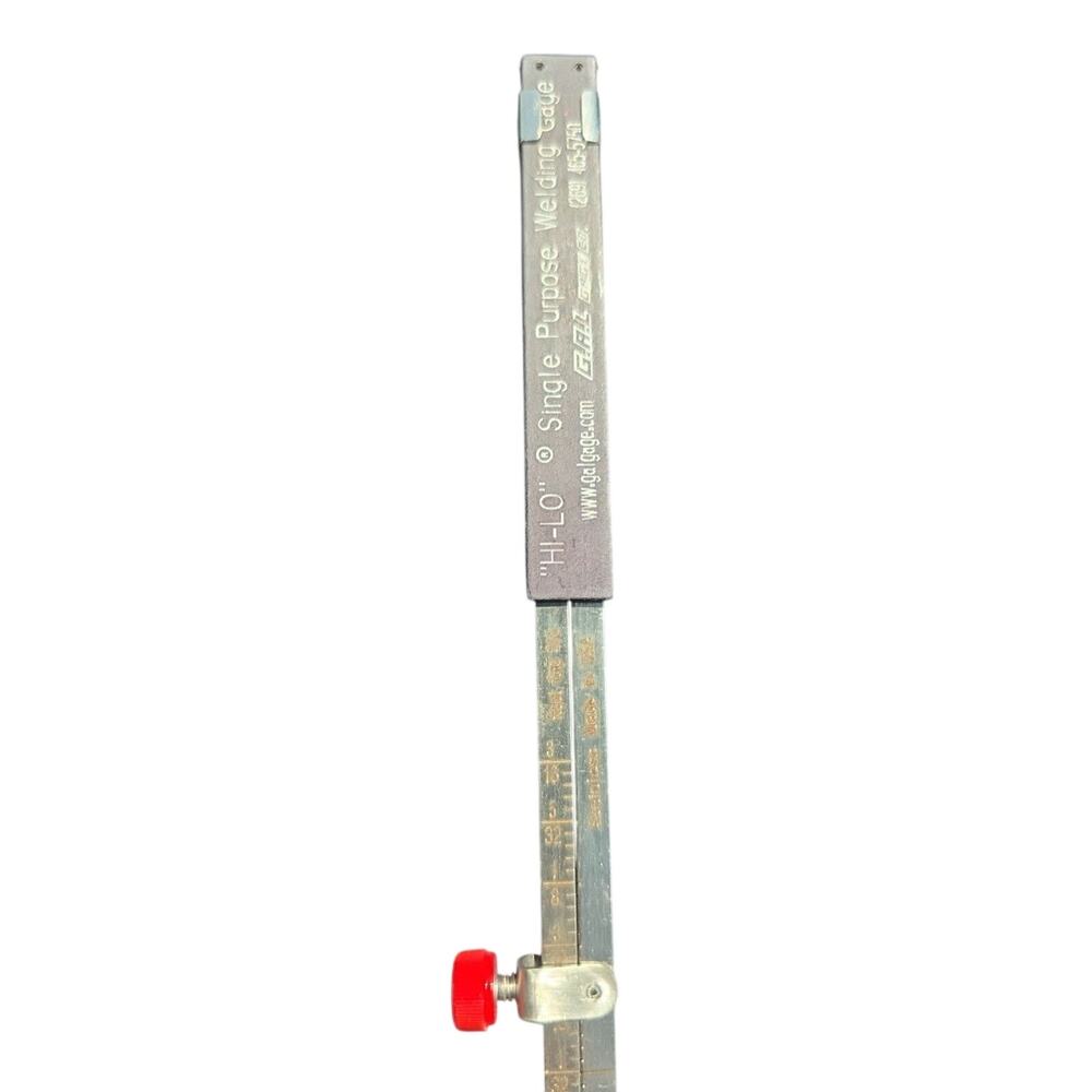 G.A.L. Gage Co. Hi-Lo Pro Single Purpose Welding Gauge USA